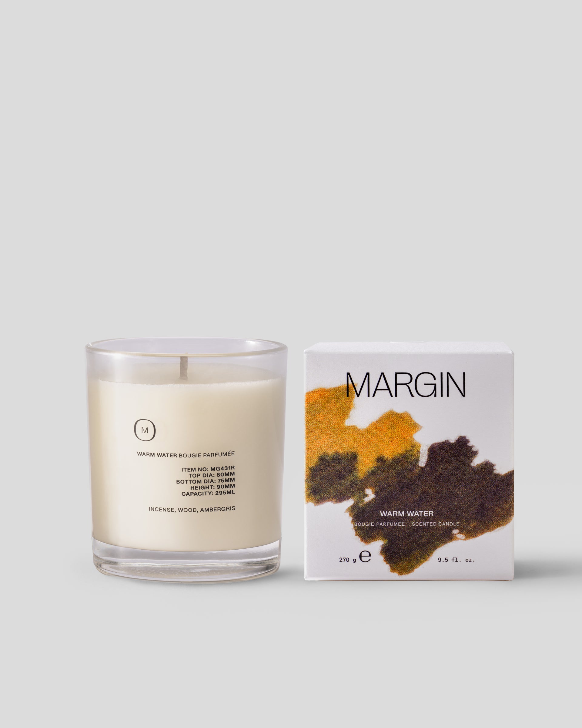 Warm Water Candle